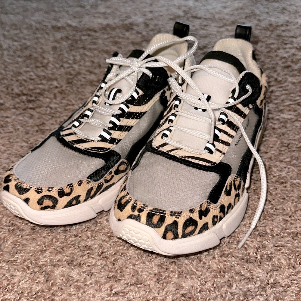 MARK NASON LEOPARD PRINT SHOES WOMENS SIZE 7